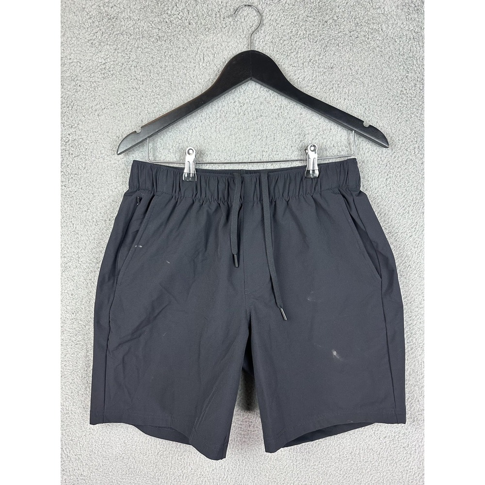 Rhoback Shorts Mens Large Black Performance Athletic Drawstring Golf Lined Mens